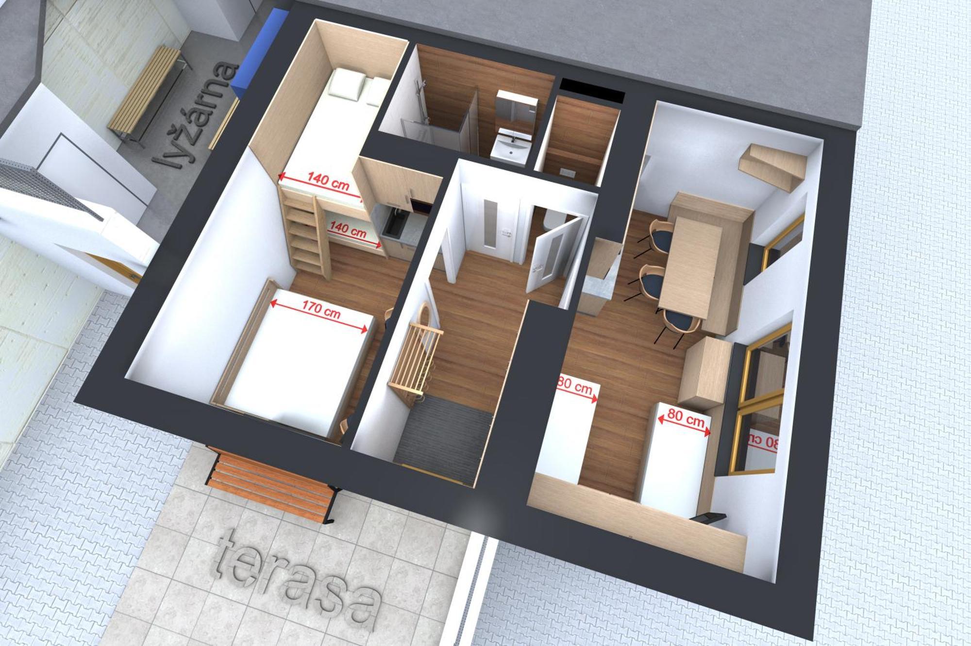 Apartment U Kralika, E, 50m Od Lanovky A Bobove Drahy, Parkovani Zdarma